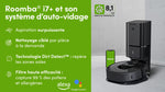 Robot aspirateur Roomba i7+ et son système d'autovidage