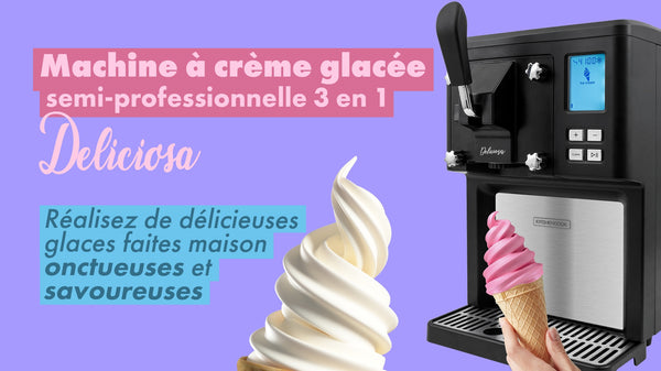 Machine à crème glacée semi-professionnelle