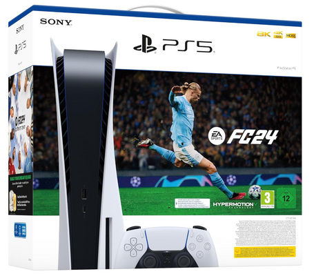 Playstation Console PS5 Edition Standard - EA Sports FC24 Bundle