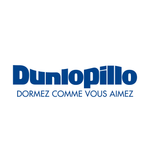 Dunlopillo Celeste dans Une boîte d'oreiller en Latex recouvert de Fibre de Spirale, Blanc, Doux Fermeté