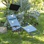Lafuma Ombrelle pour fauteuil relax et transat, Couleur: Noir, LFM2860-0247