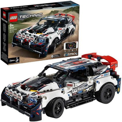 LEGO® Technic 42109 La voiture de rallye contrôlée, Jouet pour Enfant de 9 ans +