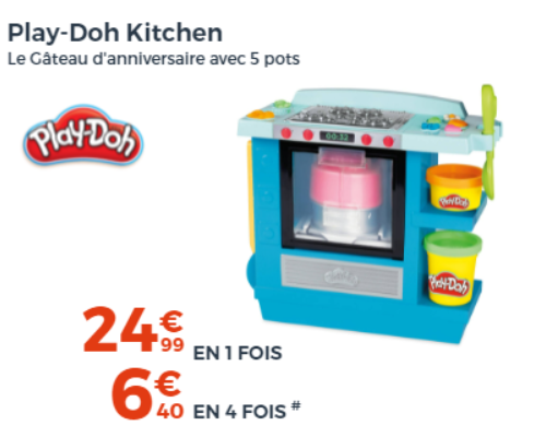 Play-Doh Kitchen, Le Gâteau d'anniversaire