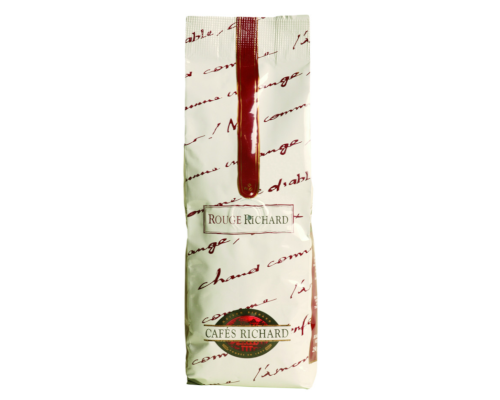 Café Rouge Richard en grains sachet souple 250g (vendus par 24 paquets soit 6kg)