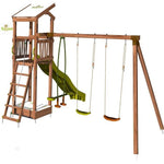 SOULET - Aire de jeux pour enfant avec portique et bac à sable - HAPPY Slide 150